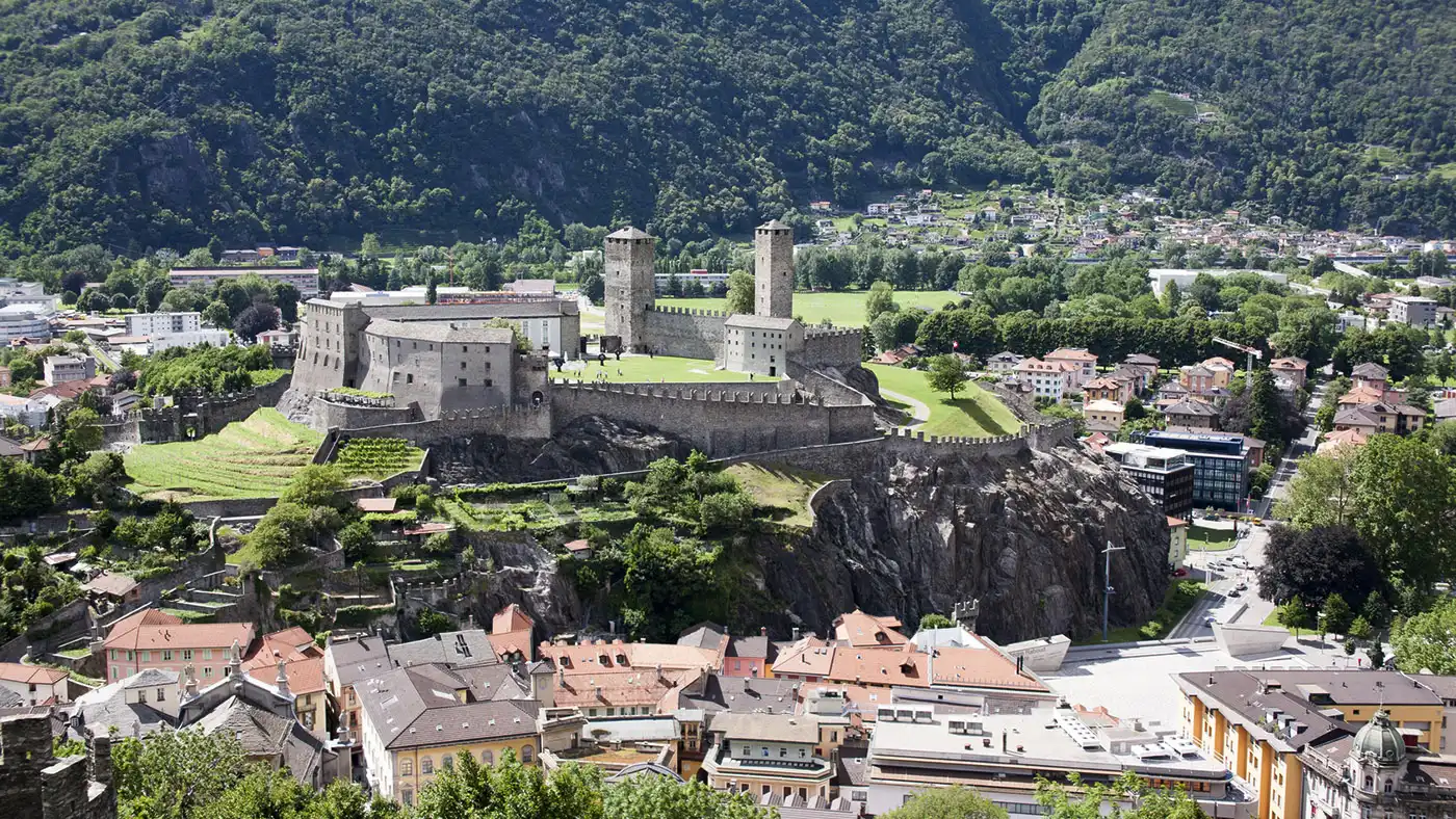 veduta bellinzona